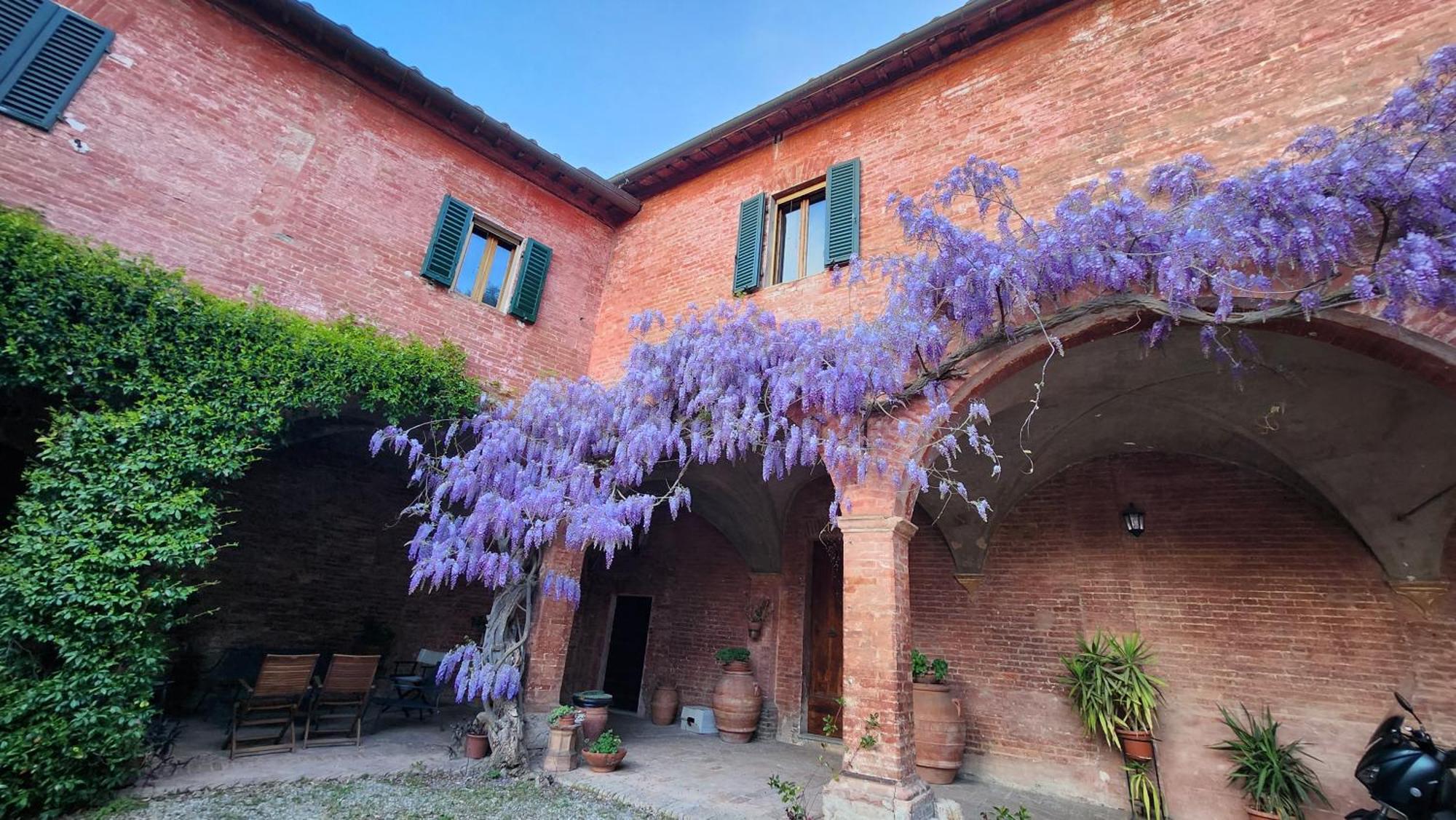Al Glicine Di Sant'Abondio Villa Siena Exterior photo